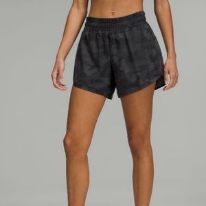 Lululemon track that mid rise lined short 5”